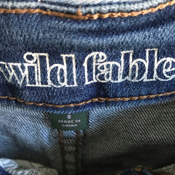Wild Fable Diamond High Rise Skinny Jeans 8 - Picture 3 of 7
